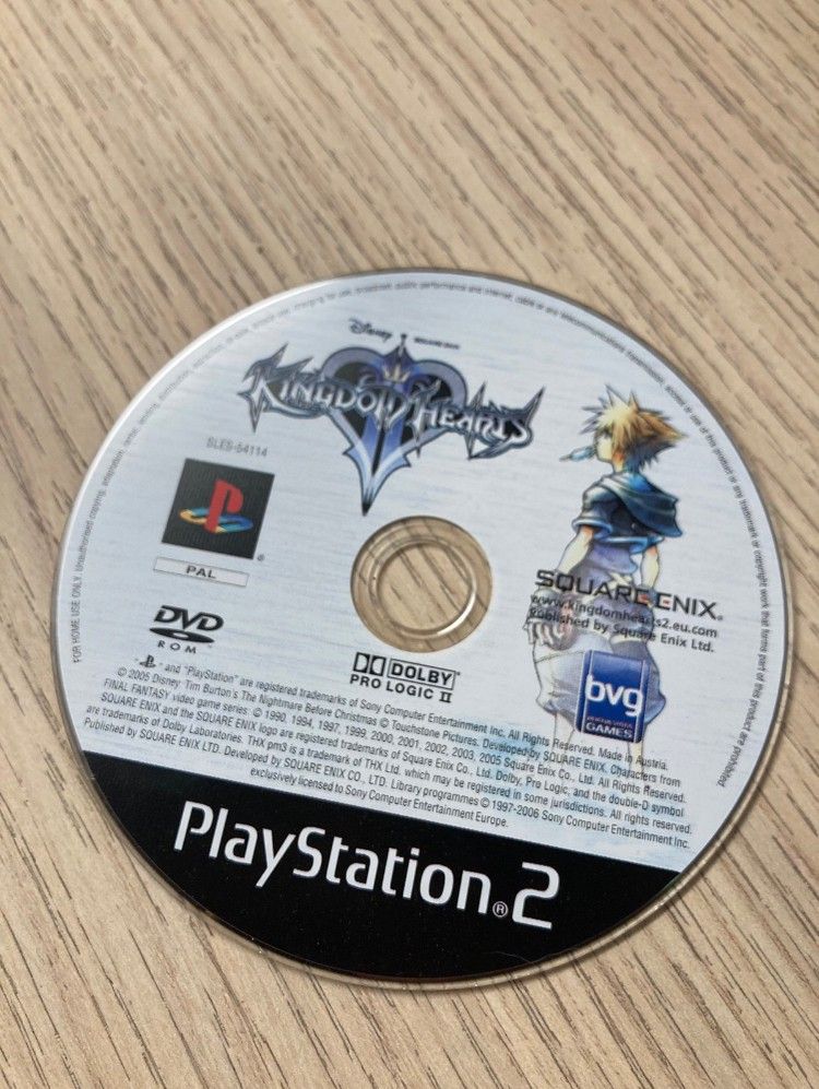 Kingdom Hearts 2 PS2 peli