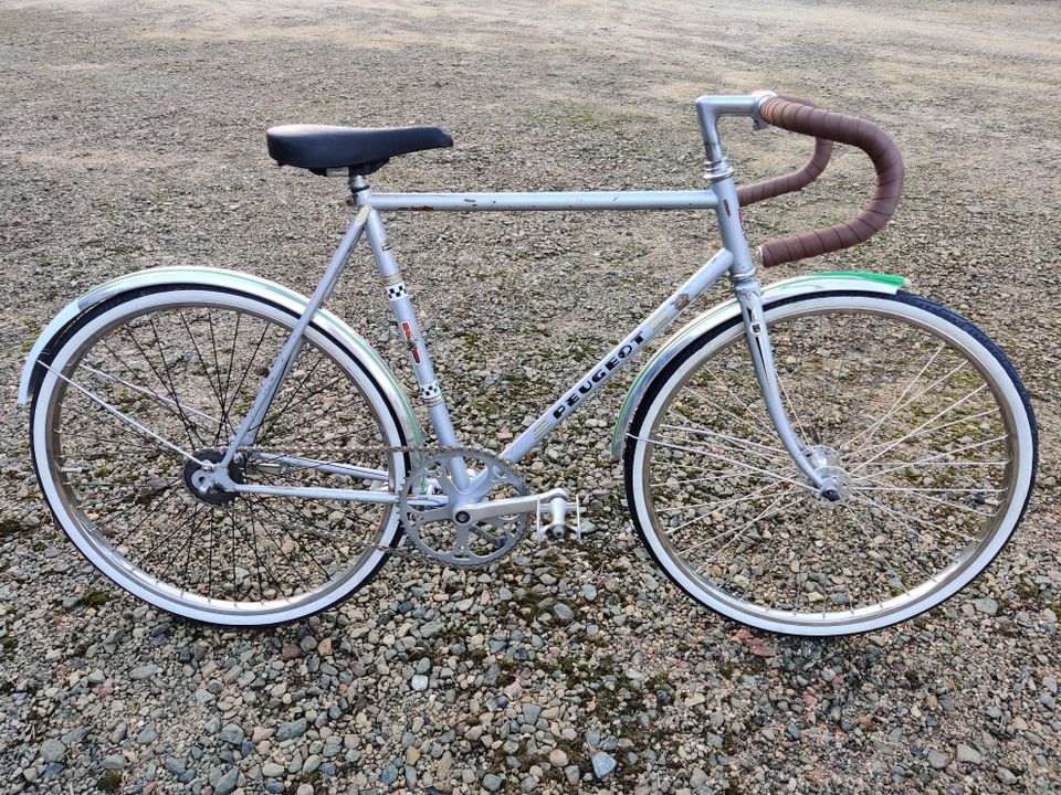 Peugeot retro kilpuri 130-165cm:lle