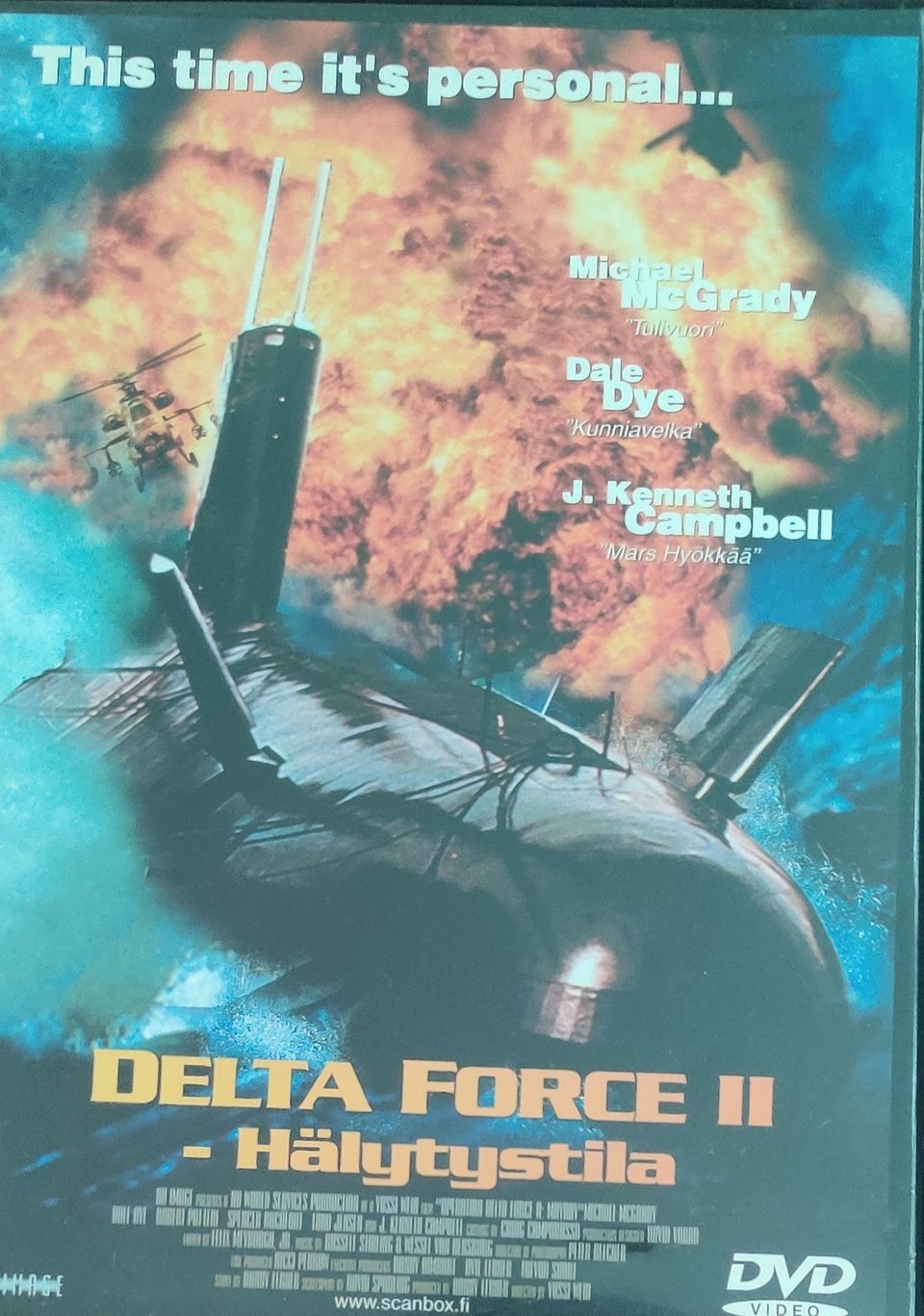 Delta Force 2 - Hälytystila DVD toiminta (1997)