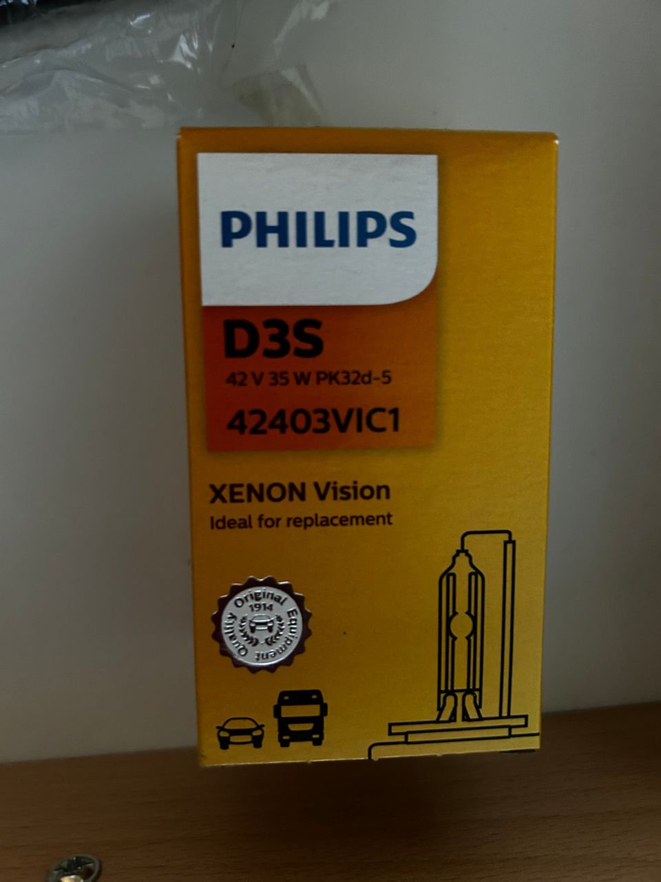 Xenon-polttimo D3S