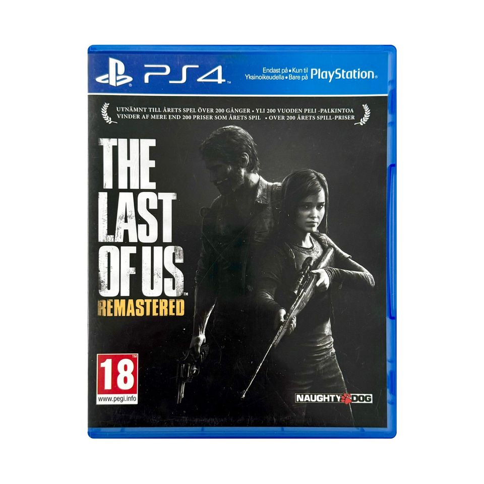 ✅🎮 The Last of Us Remastered - PS4/PS5 💥+löytyy paljon muita pelejä