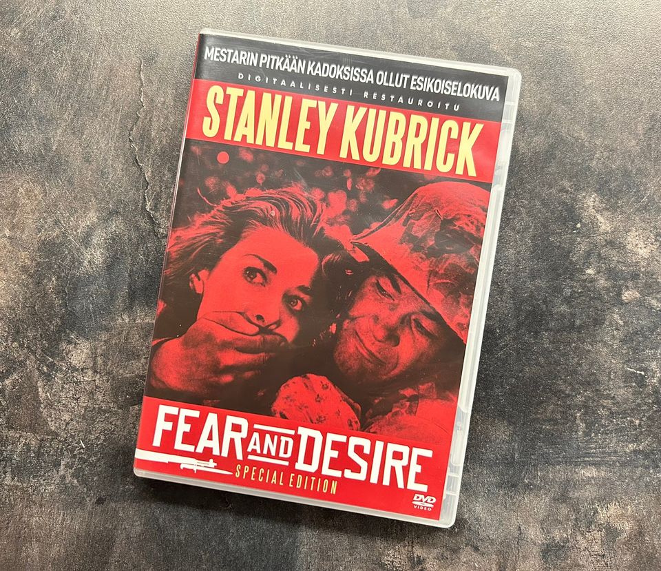 Fear and Desire DVD (suomijulkaisu)