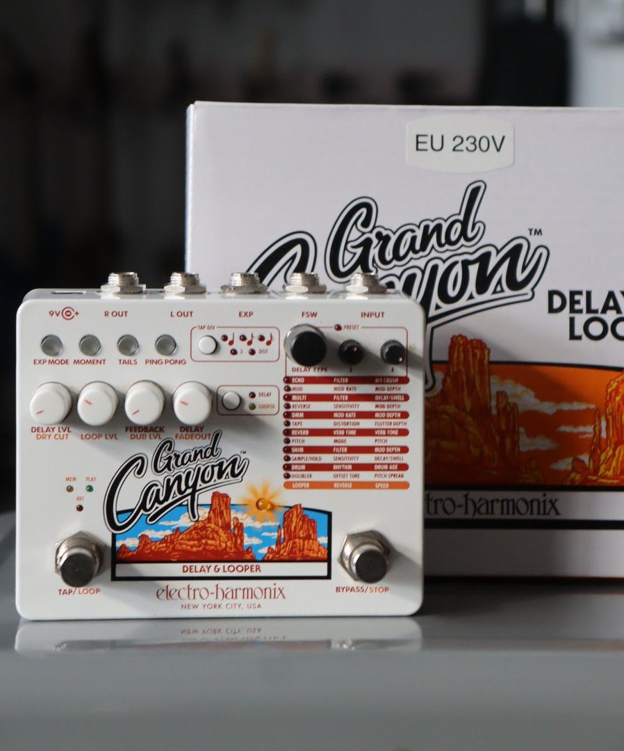 Electro-Harmonix Grand Canyon Delay and Looper efektipedaali