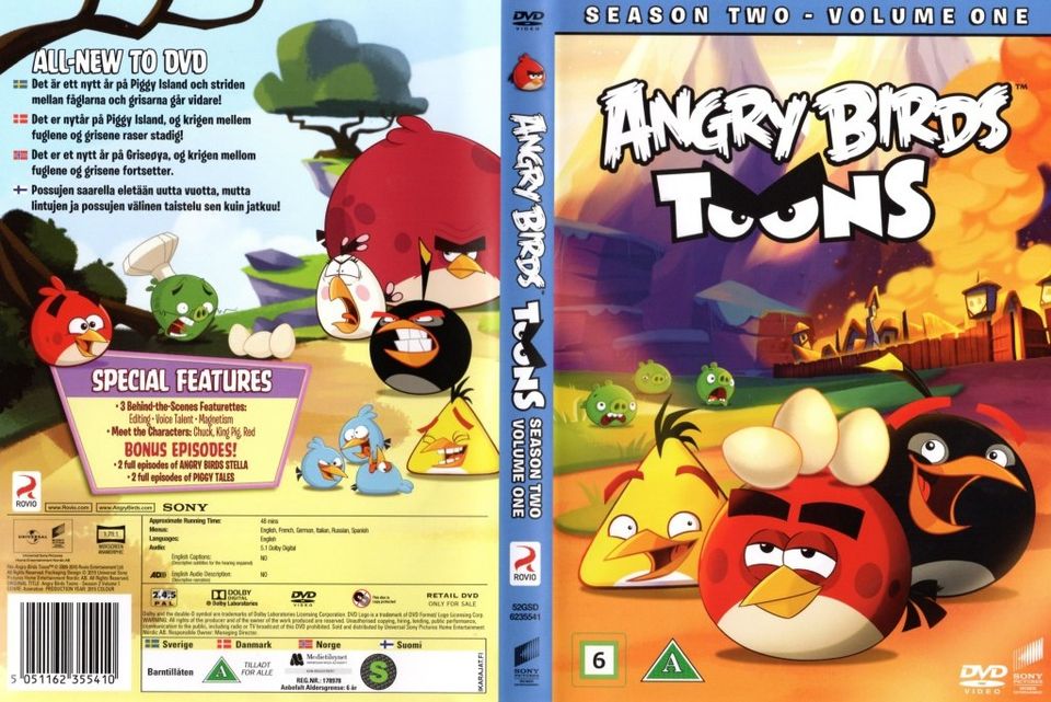 Angry Birds Toons DVD