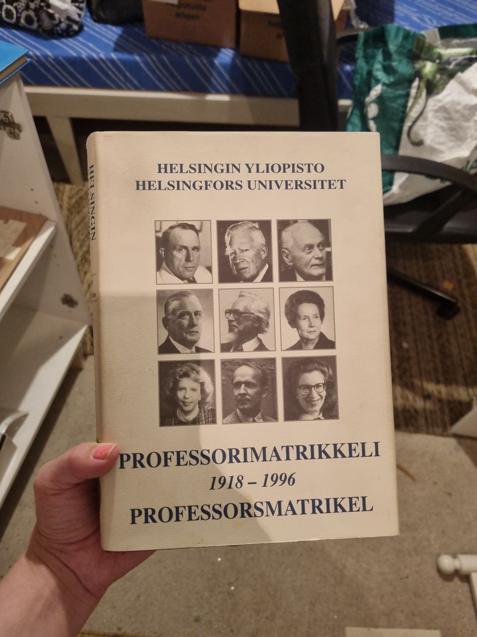 Helsingin yliopisto professorimatrikkeli 1918-1996