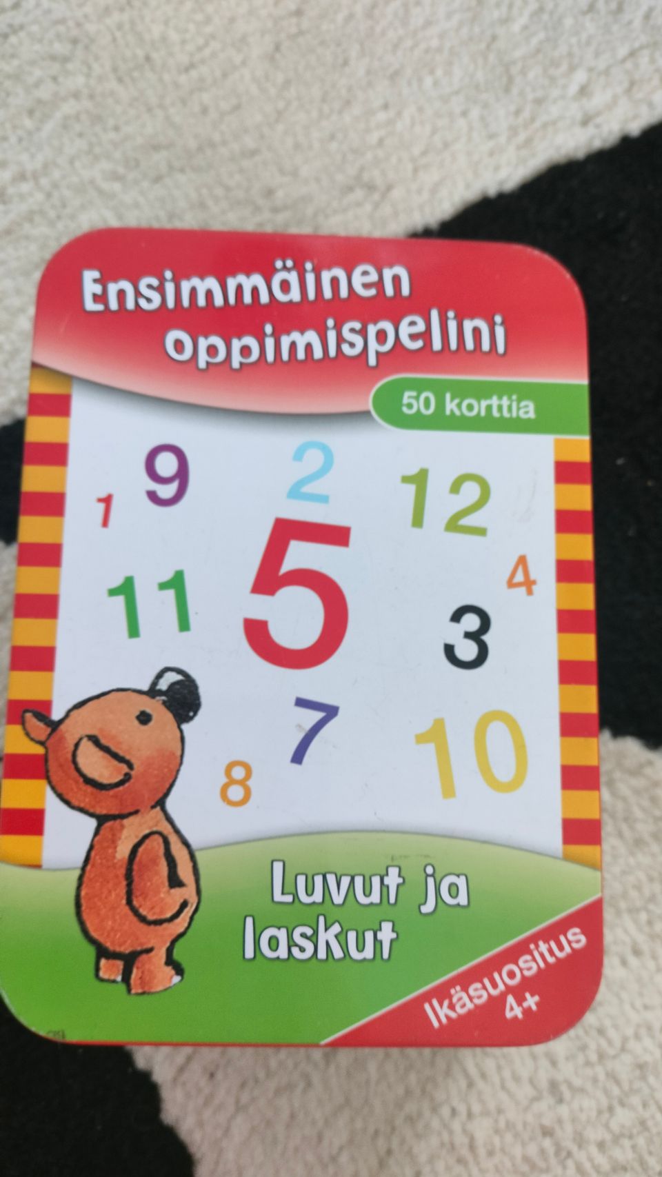 Ensimmäinen oppimispelini-numerot