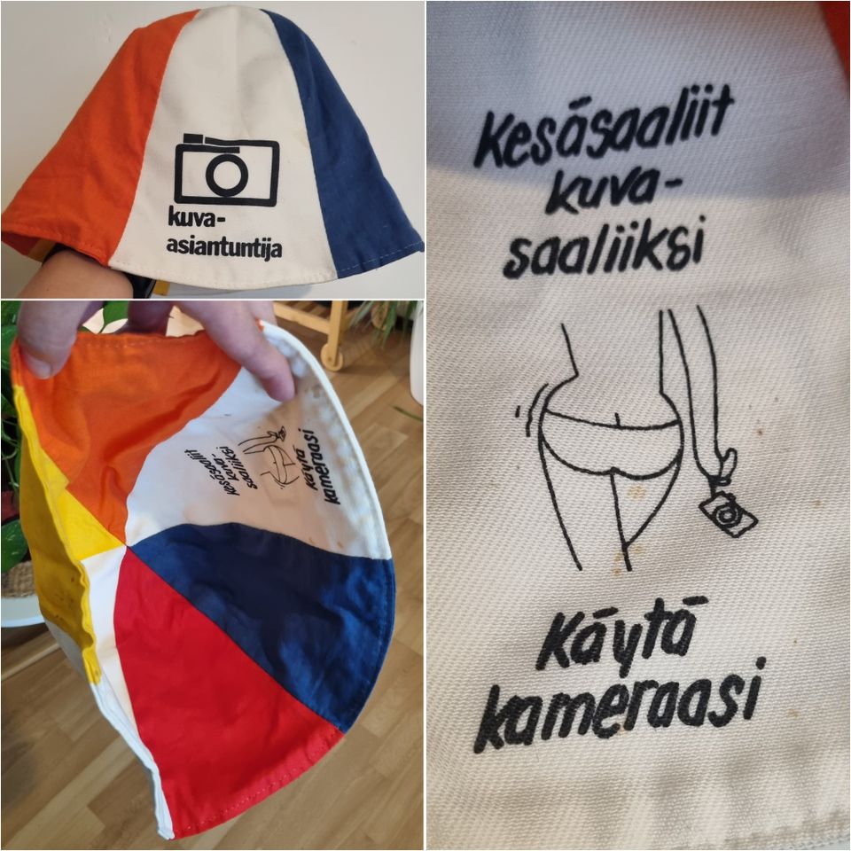 Retro mainos hattu lakki päähine asuste