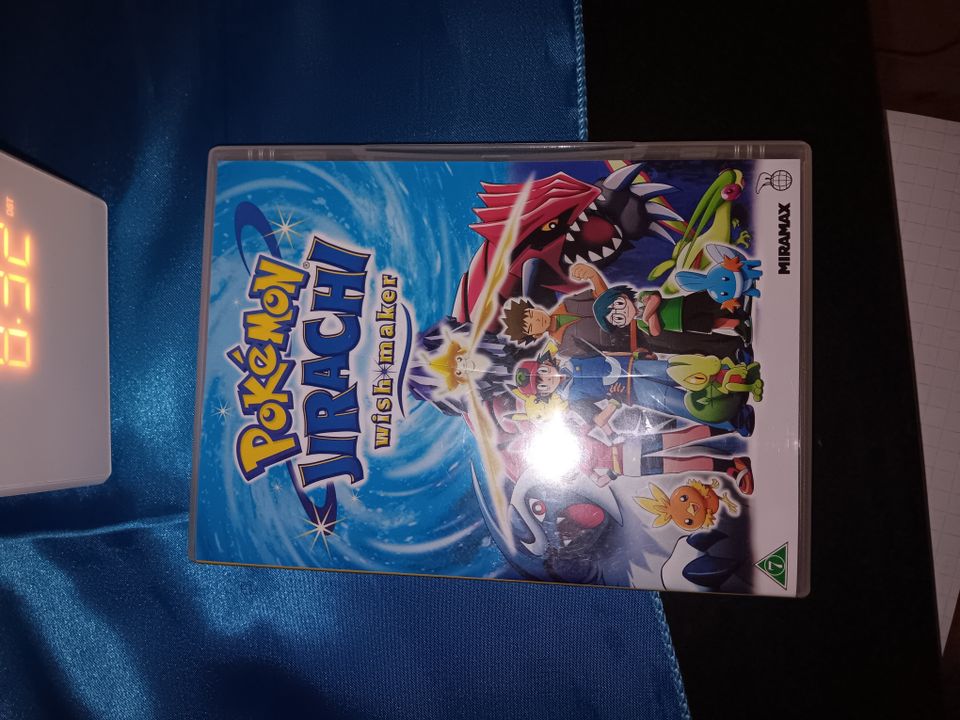 Pokemon dvd elokuvia