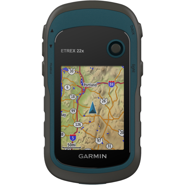 Garmin eTrex 22X -GPS-käsilaite, Musta