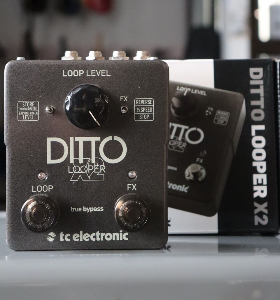 TC Electronic Ditto X2 looper efektipedaali