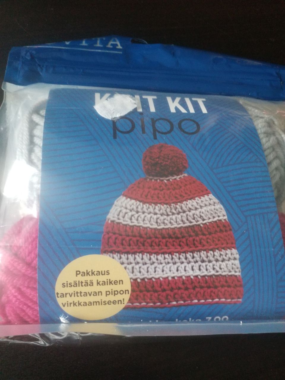 Novitan Knit Kit pipopaketti