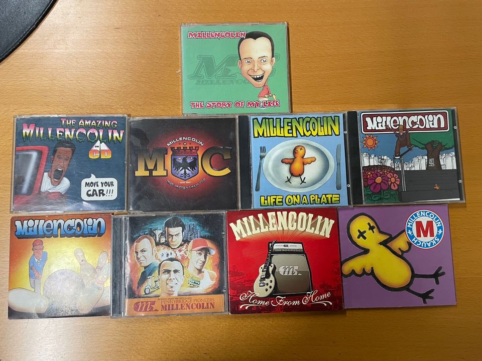 Millencolin CD kokoelma