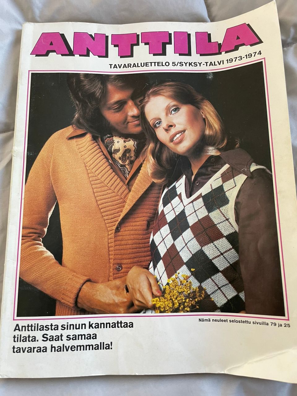 Vintage ANTTILA postimyyntikuvasto 1973-74