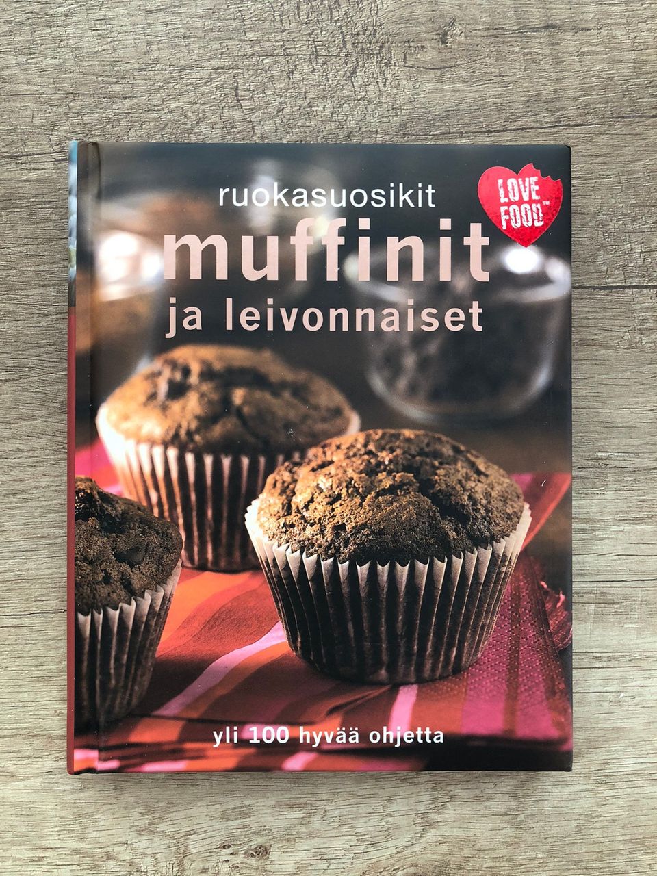 Muffinit ja leivonnaiset -reseptikirja