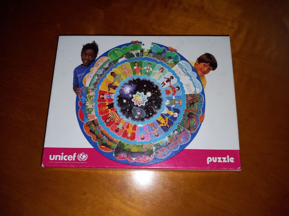 Palapeli - Unicef - pyöreä - 200 palaa