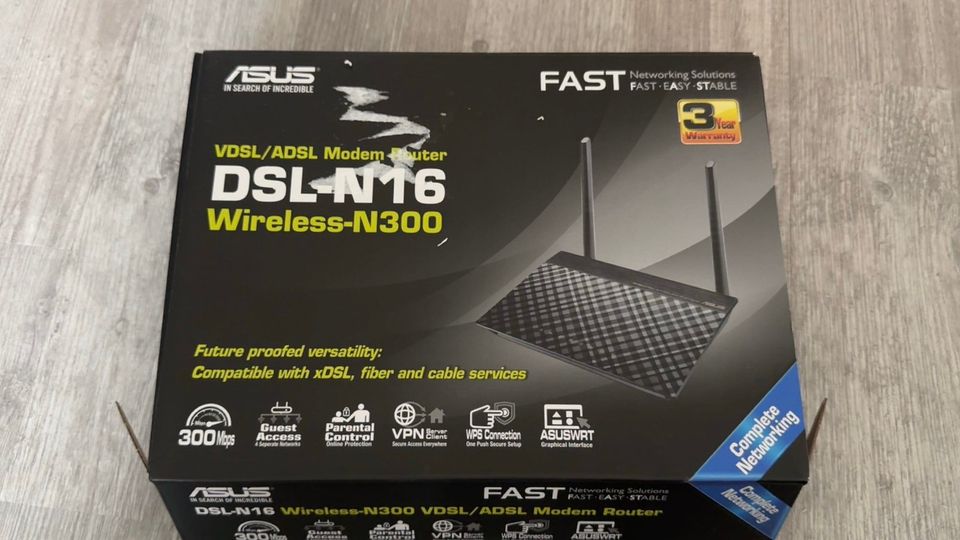 Asus DSL-N16 ADSL modeemi