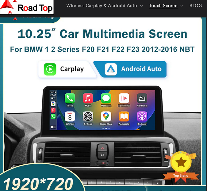 Android soitin BMW 1 sarja 2008-2012