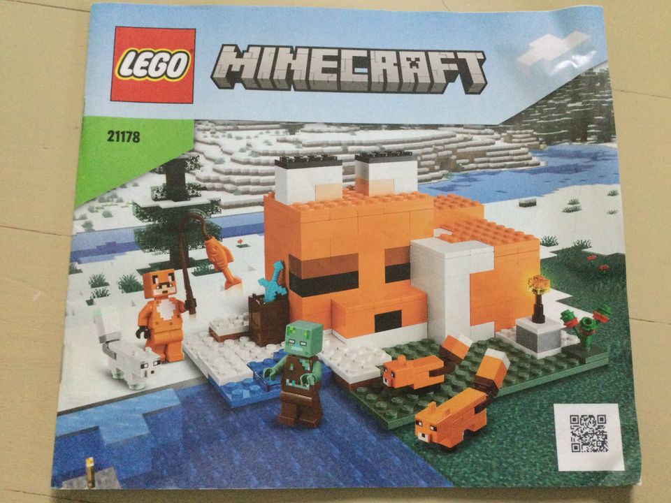 Lego minecraft kettutalo