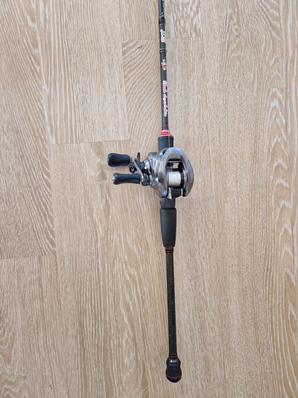 Shimano Chronarch 151 HG + Saxa Shade perch edition x carbon 40k