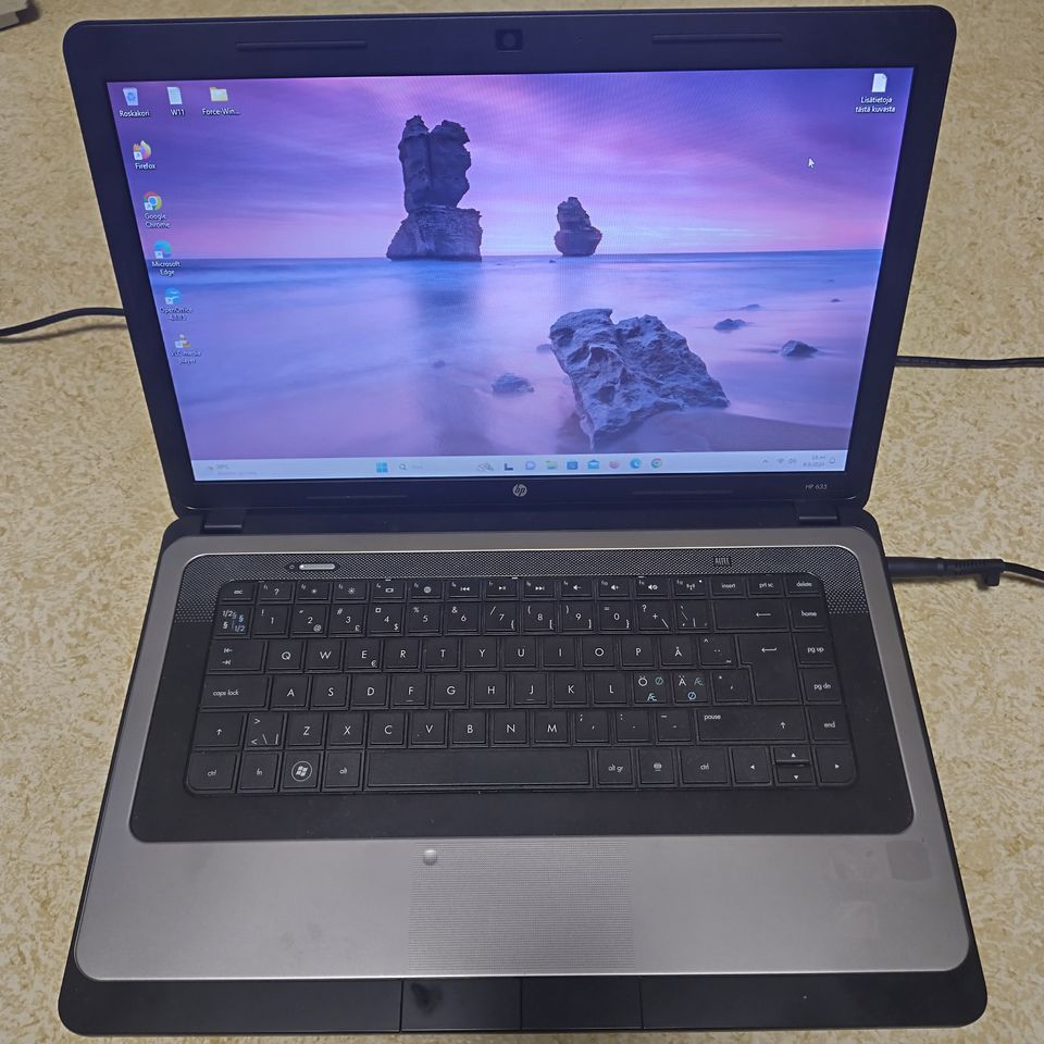 HP Notebook 635/SSD 400GT/4 GB/Win11 Pro kannettava