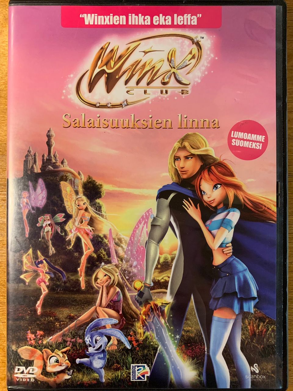 Winx Club Salaisuuksien linna DVD