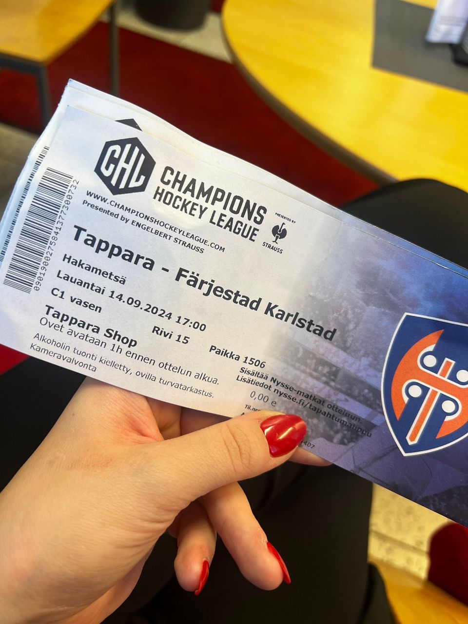 Tappara liput