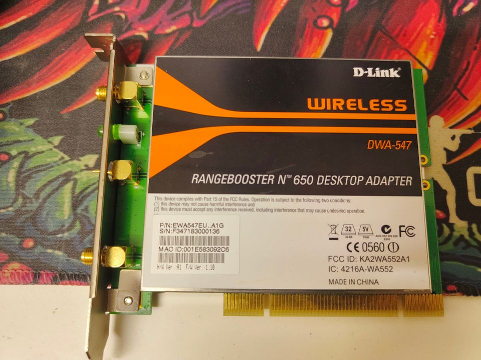 D-link langaton verkkokortti N650