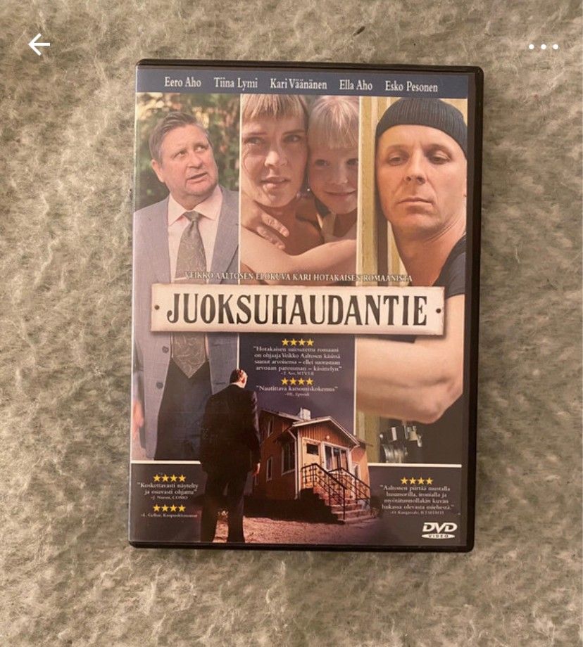 Juoksuhaudantie DVD