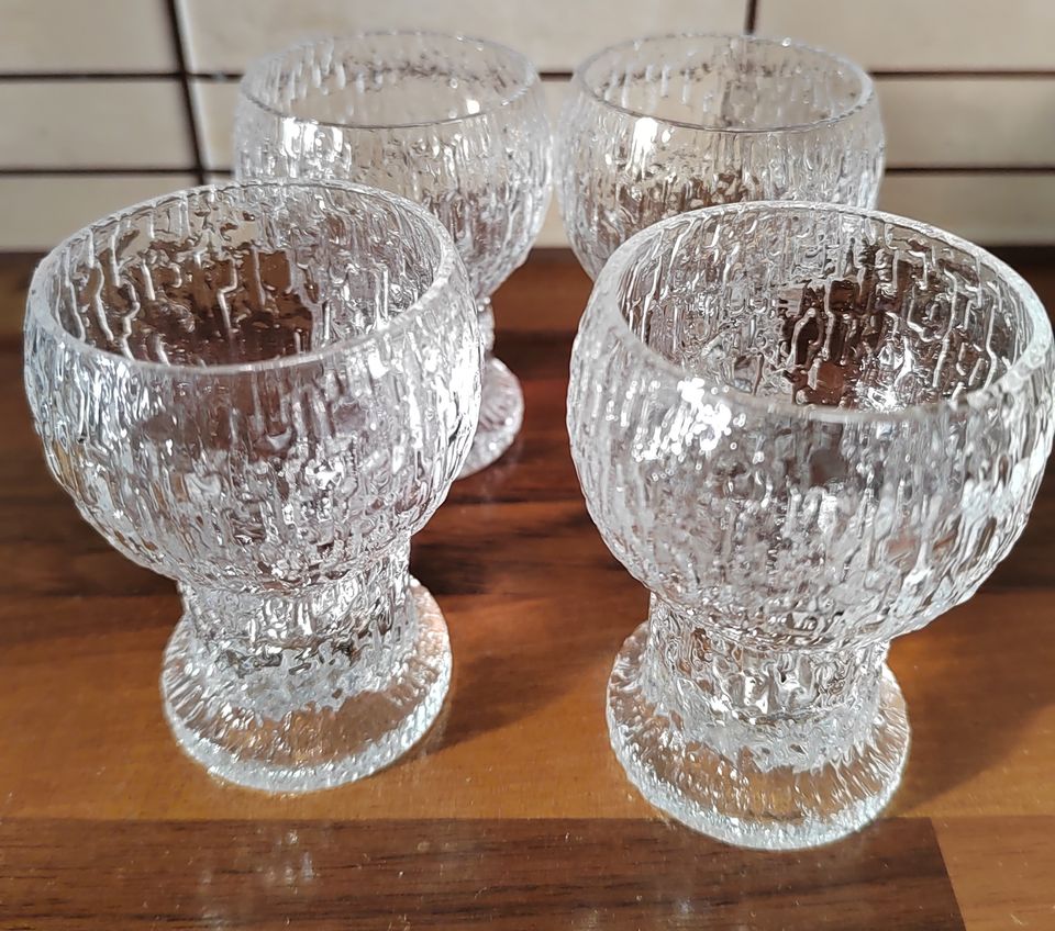 Iittala Kekkerit snapsilasit 4 kpl