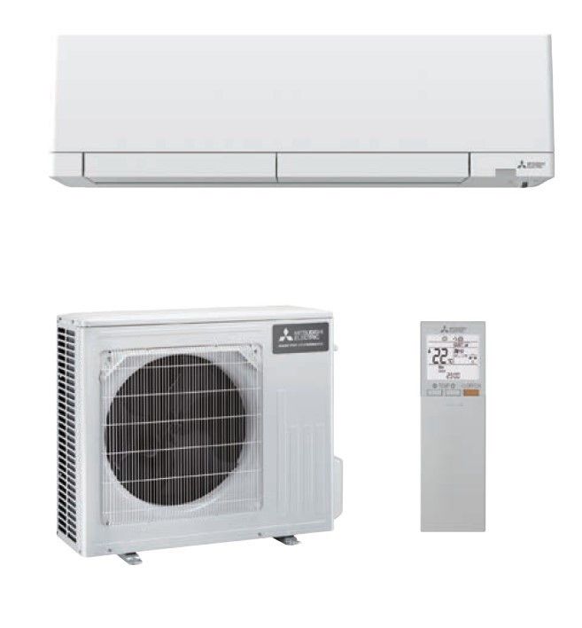 Mitsubishi electric RW25 asennettuna Pohjois-Savossa