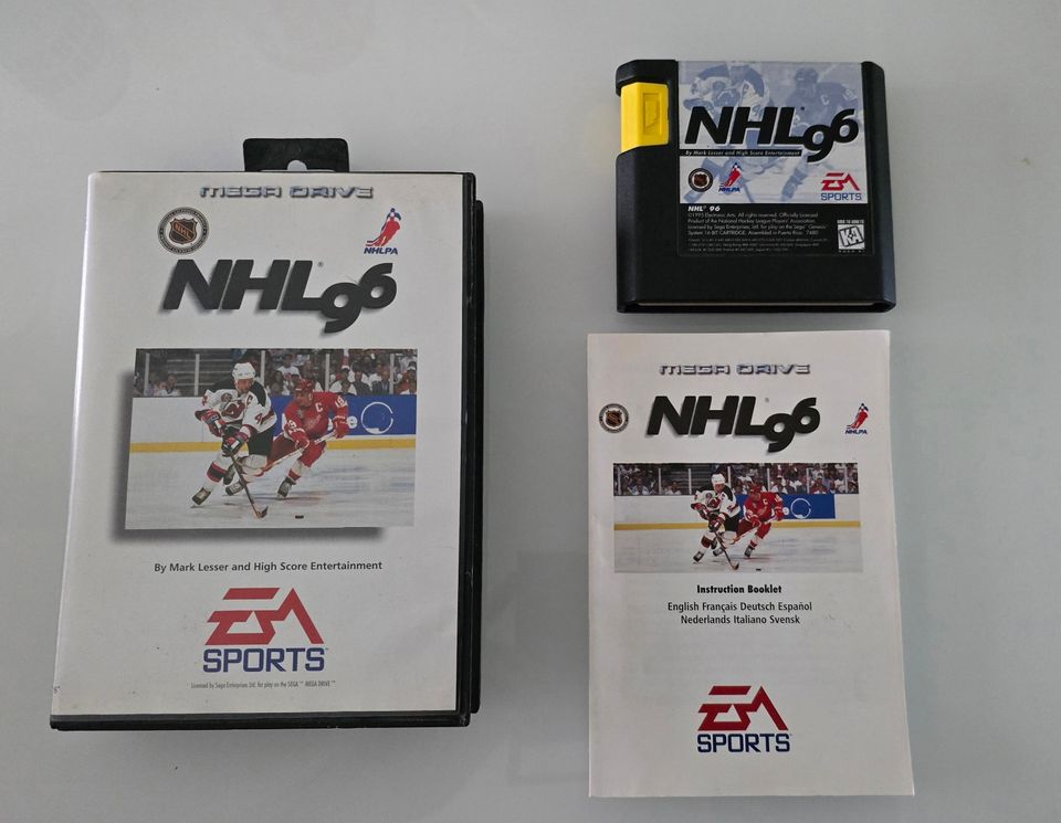 Sega mega drive Nhl 96 cib