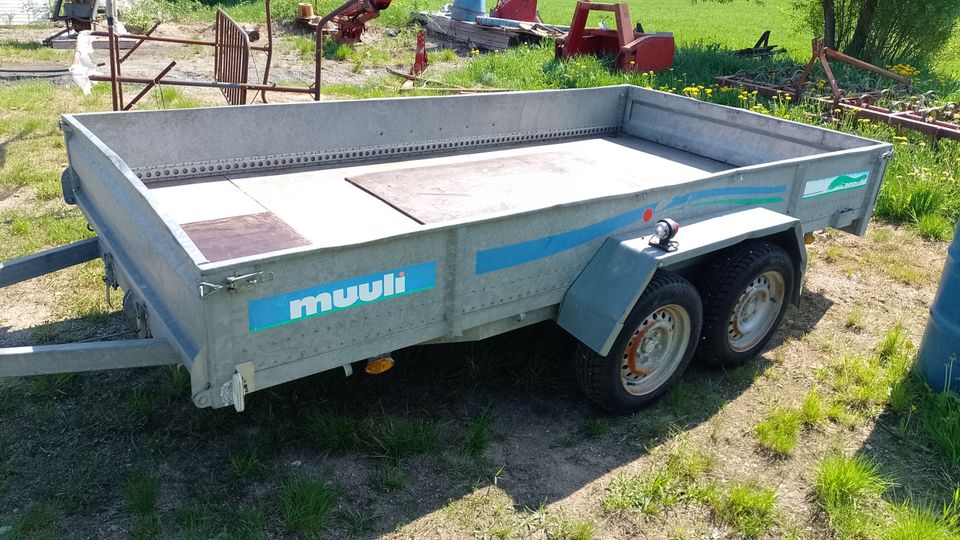 Peräkärri Mulli 980 Pro  kantavuus 1520 kg