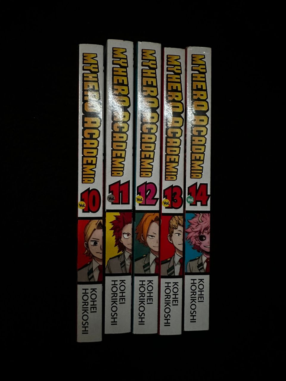 My hero academia manga vol. 10-14