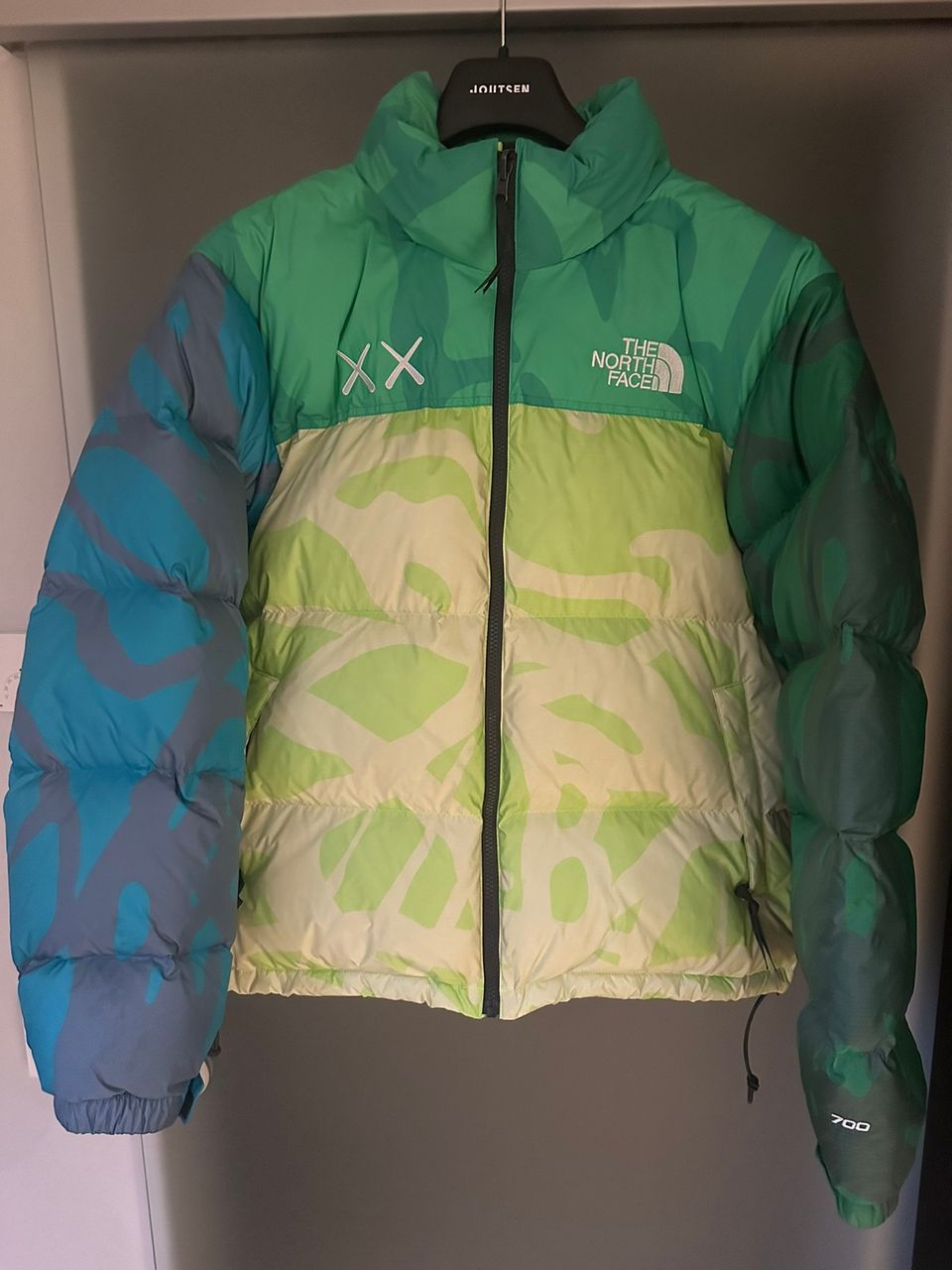 KAWS x The North Face retro 1996 nuptse jacket