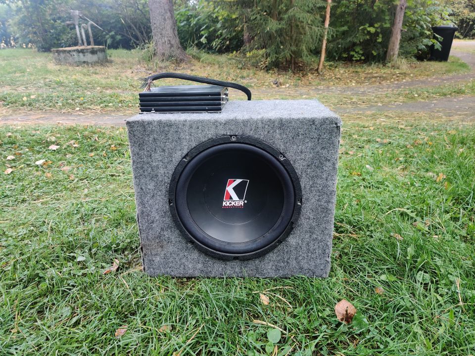 Kicker 12"+splaudio 2.60