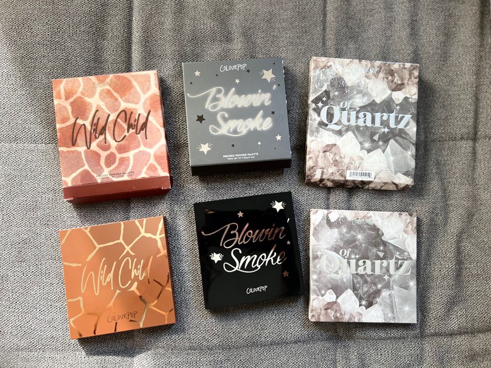 Colourpop Eyeshadows