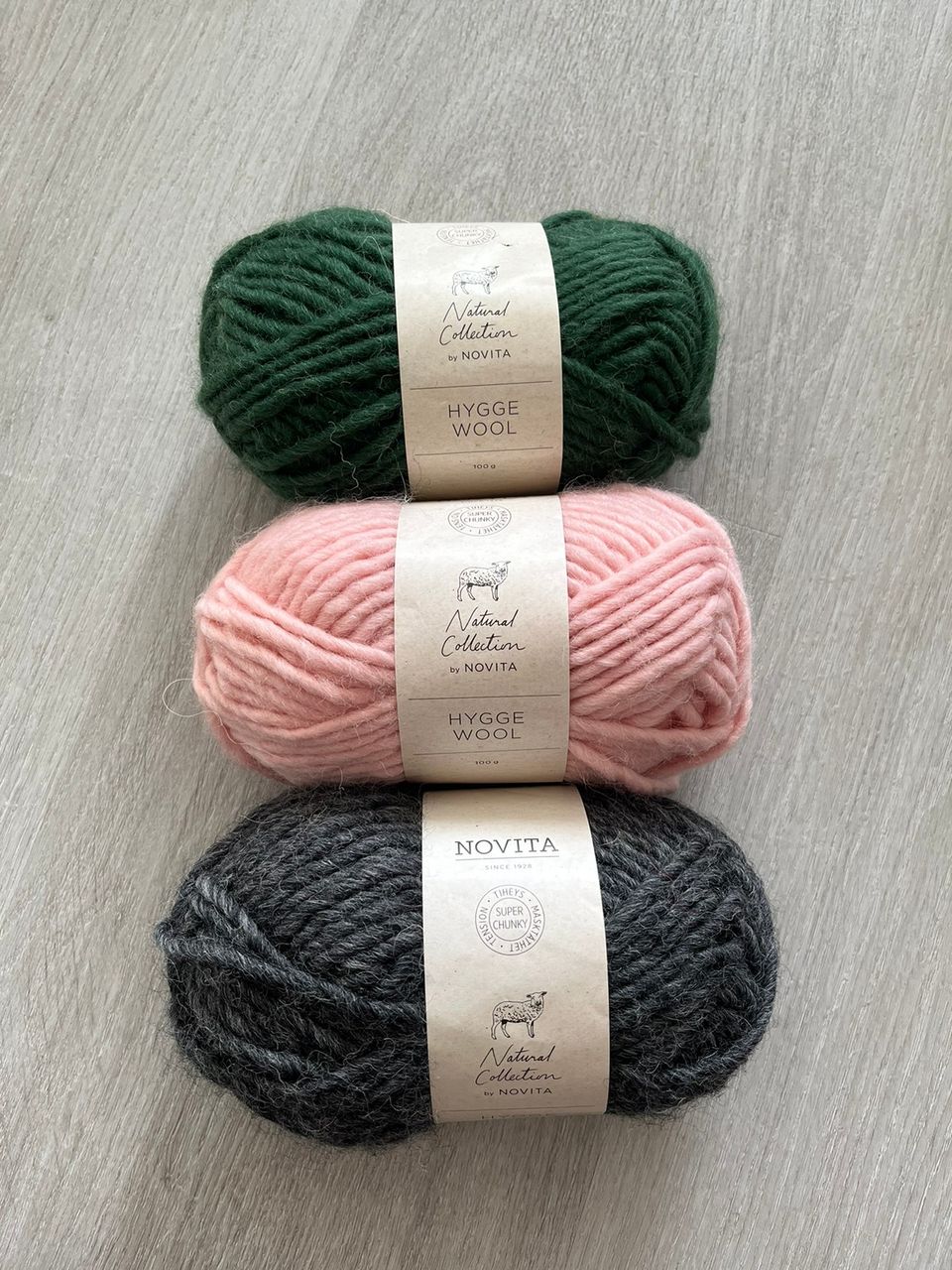 Novita Hygge wool x3