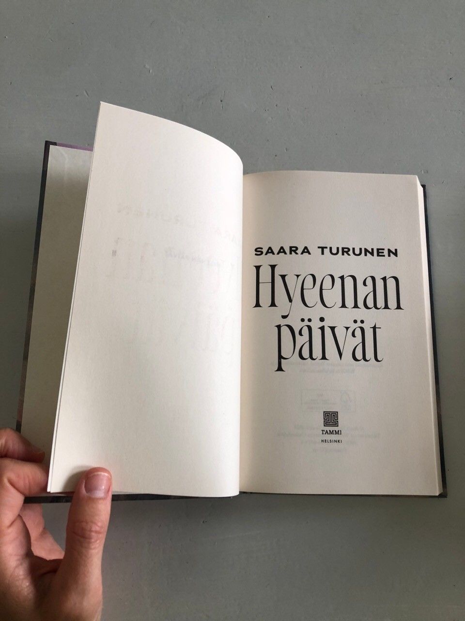 Saara Turunen Hyeenan päivät