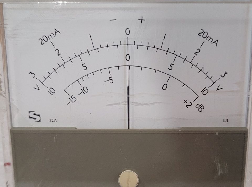 Sifan analoginen milliampeerimittari