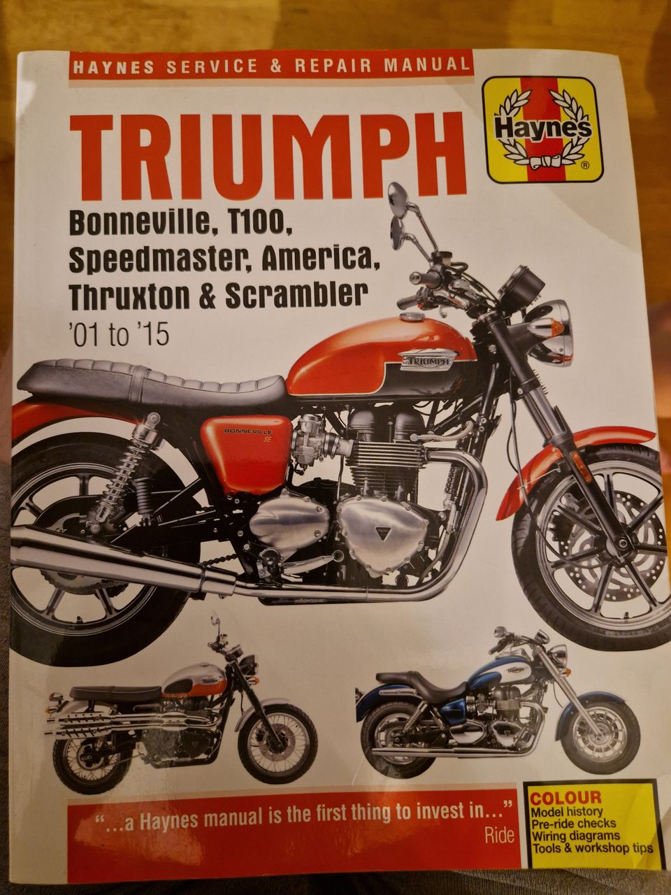 Triumph korjausopas