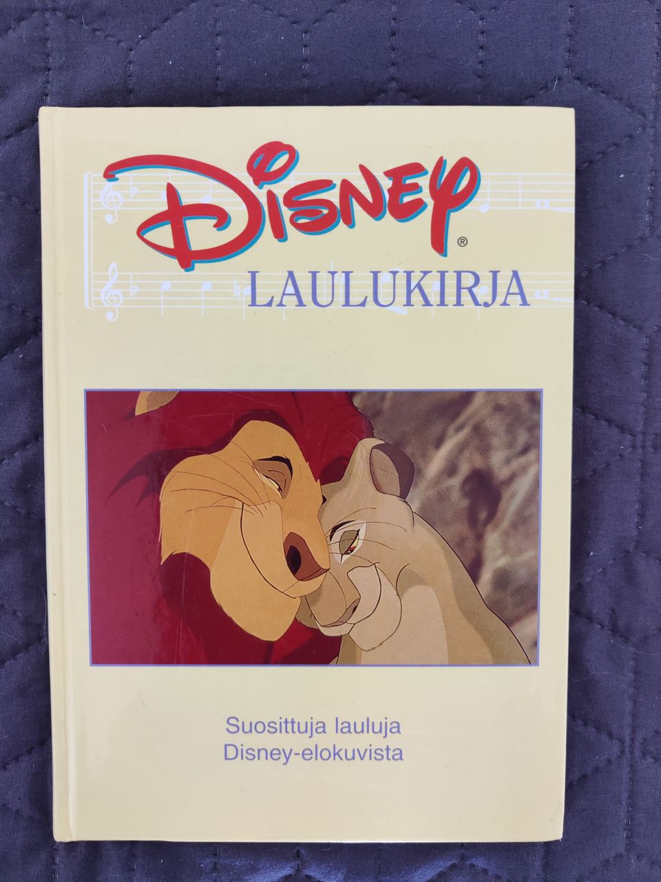 Disney laulu- ja nuottikirja