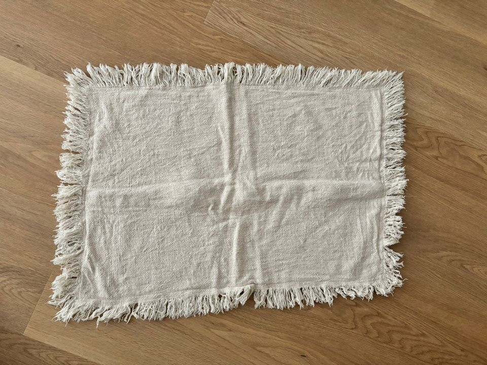 Pellavatyynynpäällinen beige 40x60cm