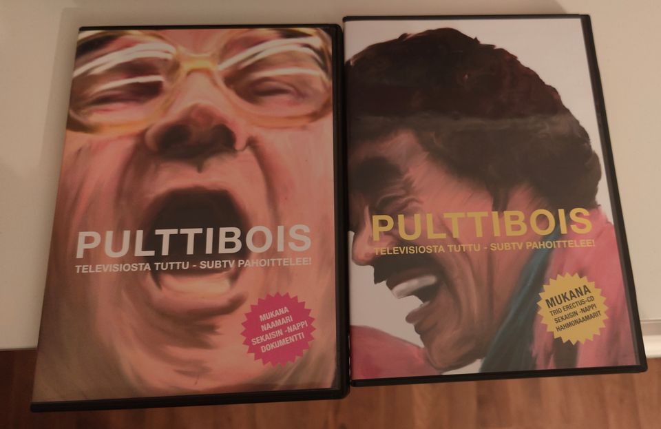 Pulttibois 1 ja 3 DVD:t