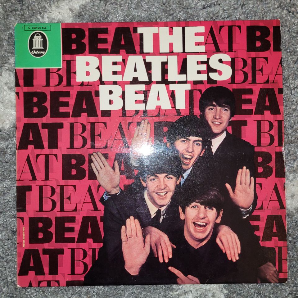 Beatles Beat saksalainen LP