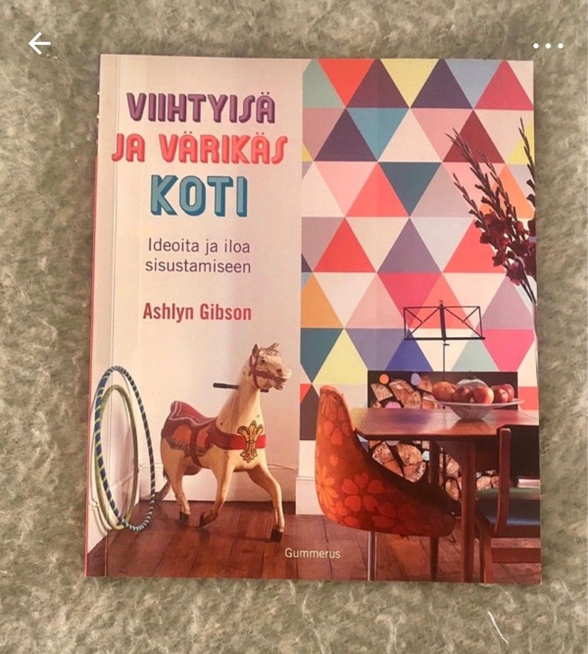 Viihtyisä ja värikäs koti käsityökirja