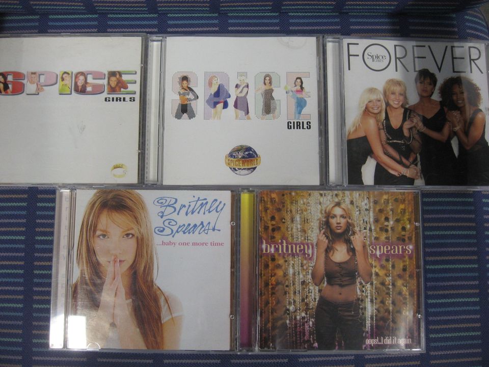 Spice Girls, Britney Spears, Christina Aguilera