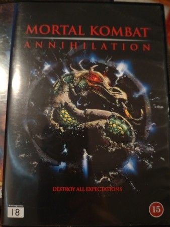 Mortal kombat annihilation DVD