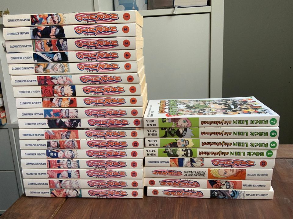 Naruto Manga Myydään!