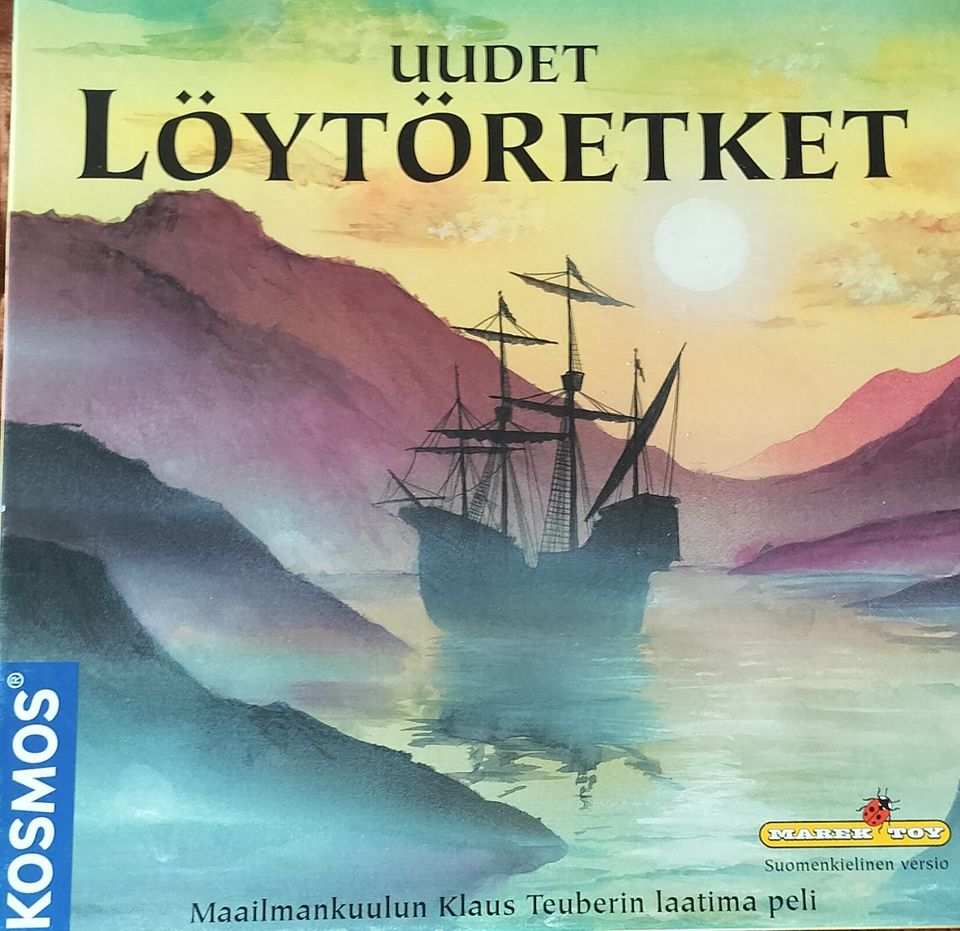 Uudet löytöretket lautapeli