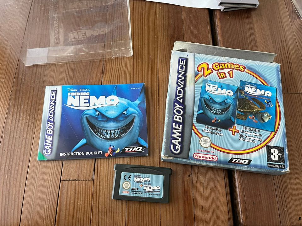 Finding Nemo + Finding Nemo: The Continuing Adventures (GBA)